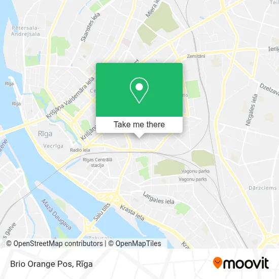 Brio Orange Pos map