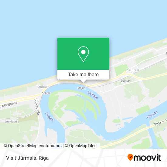 Visit Jūrmala map