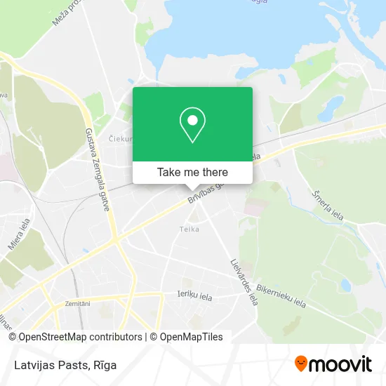 Latvijas Pasts map