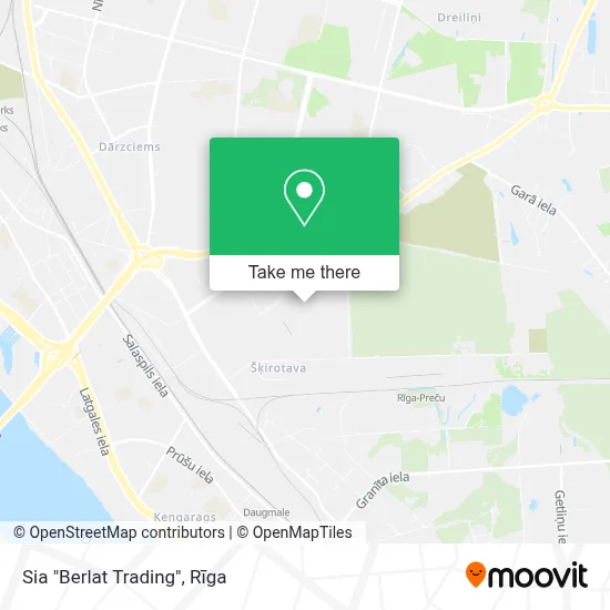 Sia "Berlat Trading" map