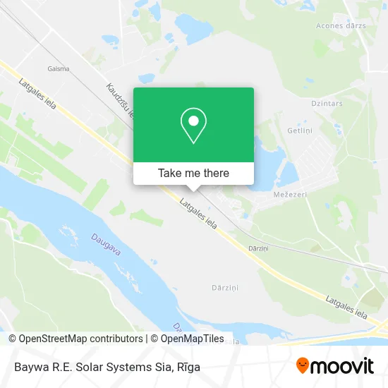 Baywa R.E. Solar Systems Sia map