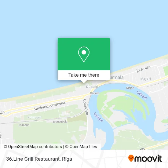 36.Line Grill Restaurant map