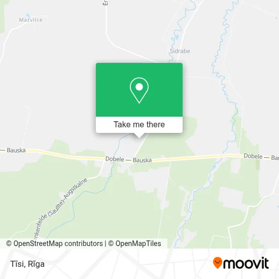 Tīsi map