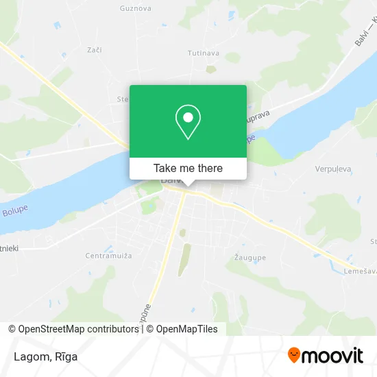 Lagom map