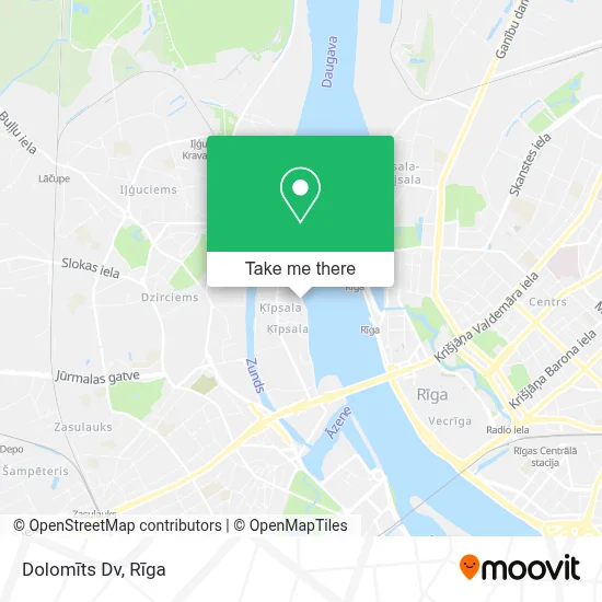 Dolomīts Dv map