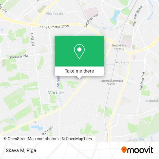 Skava M map