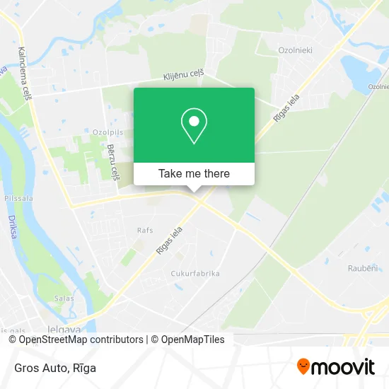 Gros Auto map