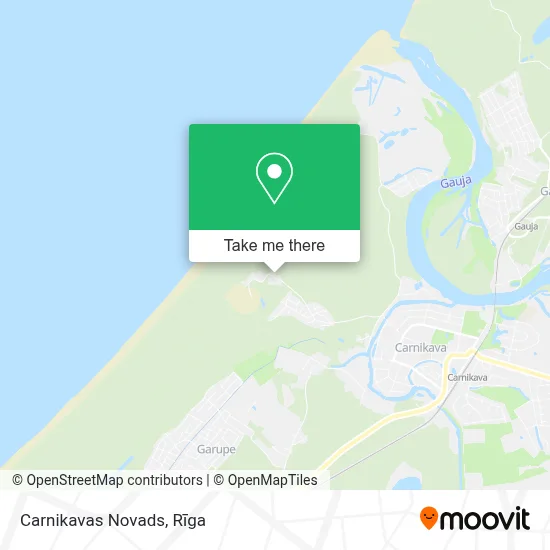 Carnikavas Novads map