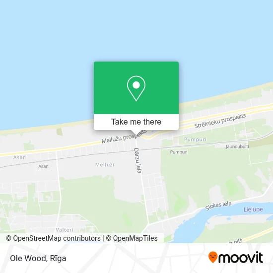 Ole Wood map