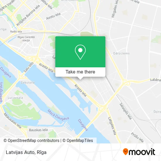 Latvijas Auto map