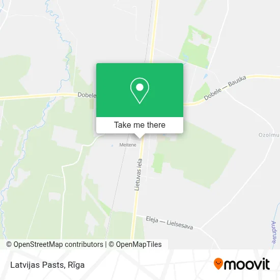 Latvijas Pasts map