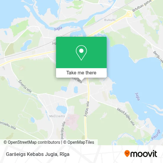 Garšeigs Kebabs Jugla map