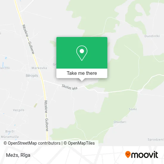 Mežs map
