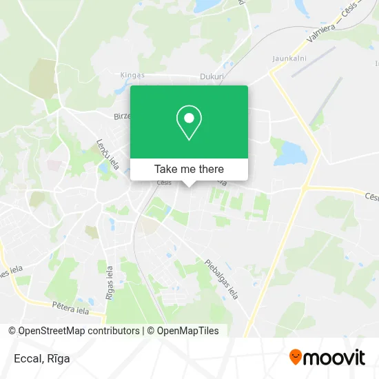 Eccal map