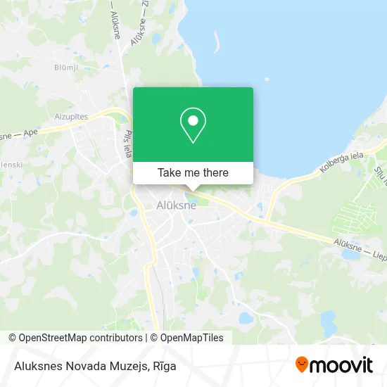 Aluksnes Novada Muzejs map