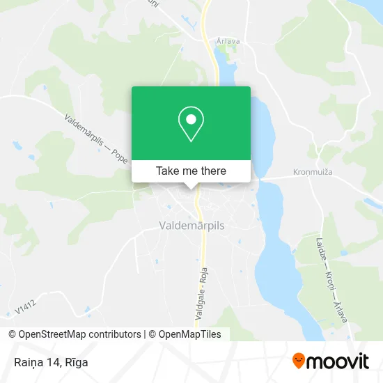 Raiņa 14 map