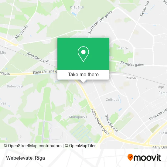 Webelevate map