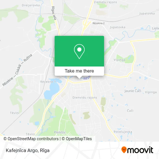 Kafejnīca Argo map