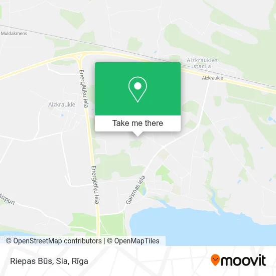 Riepas Būs, Sia map