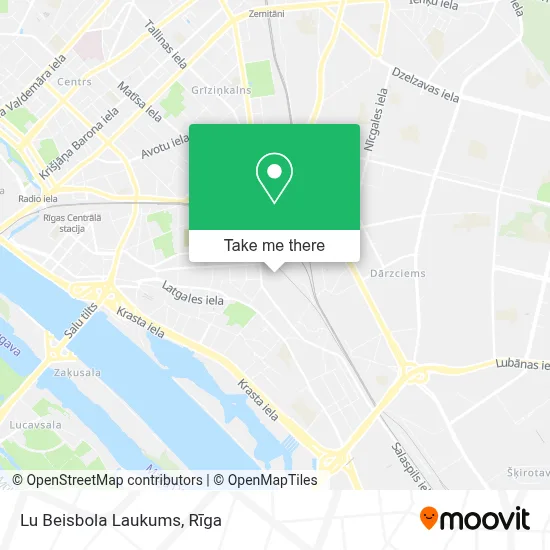 Lu Beisbola Laukums map