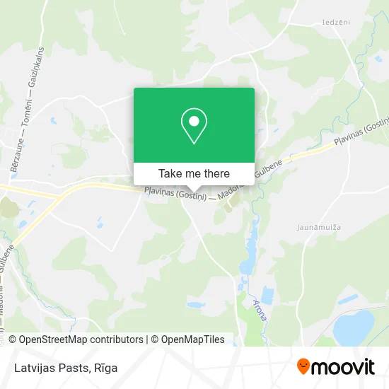 Latvijas Pasts map