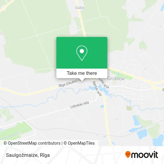 Saulgožmaize map