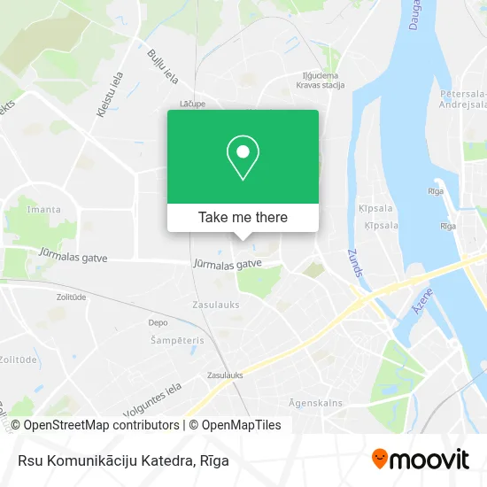 Rsu Komunikāciju Katedra map