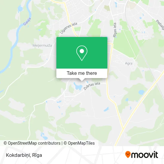 Kokdarbiņi map