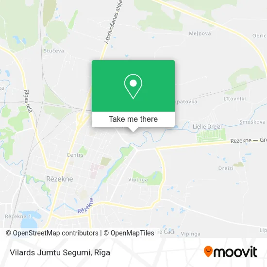 Vilards Jumtu Segumi map