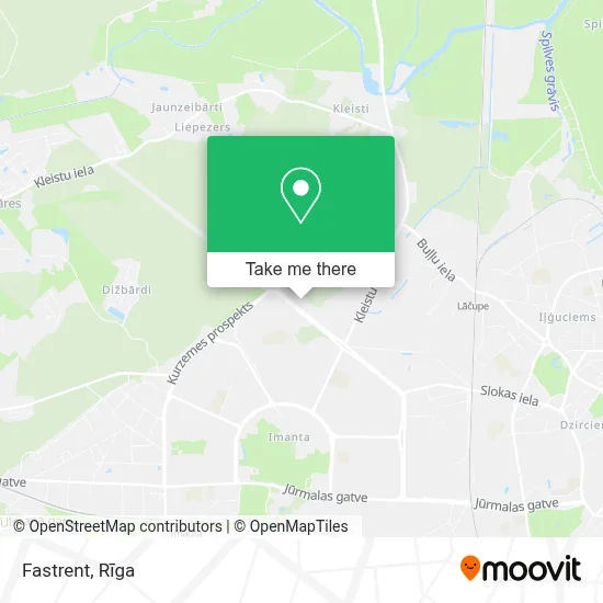 Fastrent map