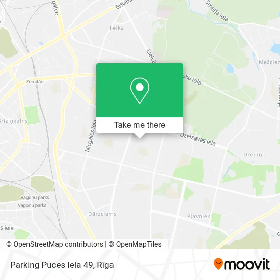 Parking Puces Iela 49 map