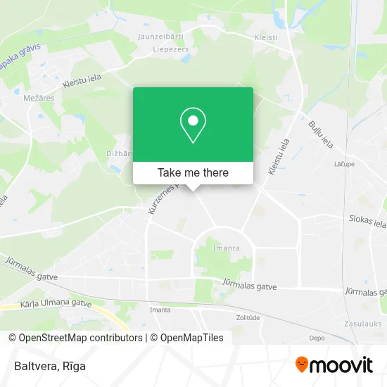 Baltvera map