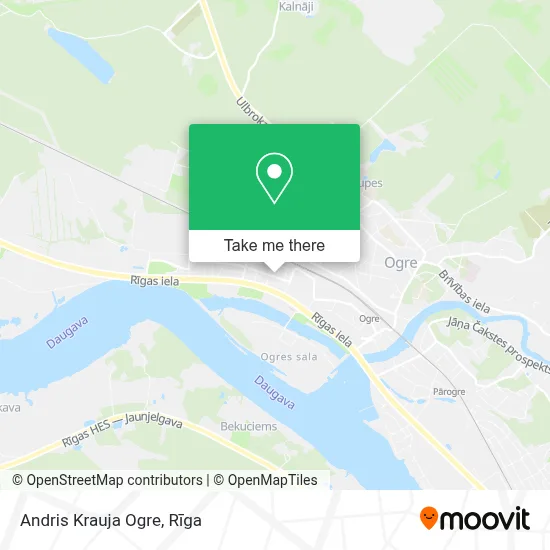 Andris Krauja Ogre map