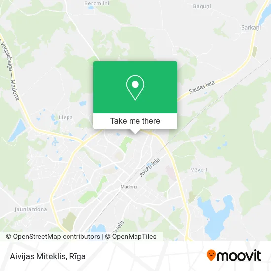 Aivijas Miteklis map