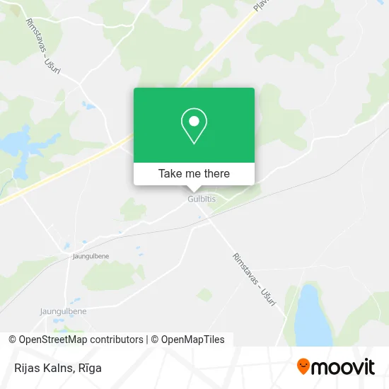 Rijas Kalns map