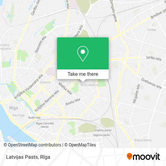 Latvijas Pasts map