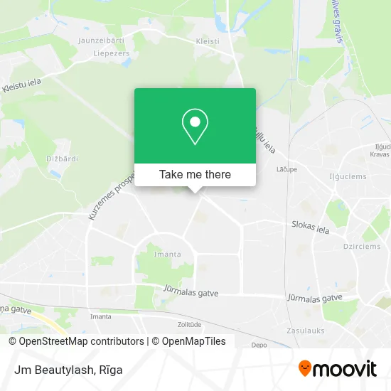 Jm Beautylash map