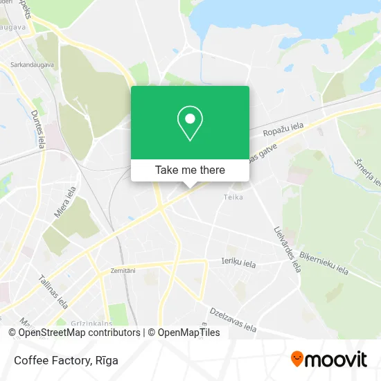 Coffee Factory map