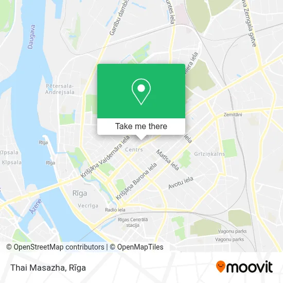 Thai Masazha map