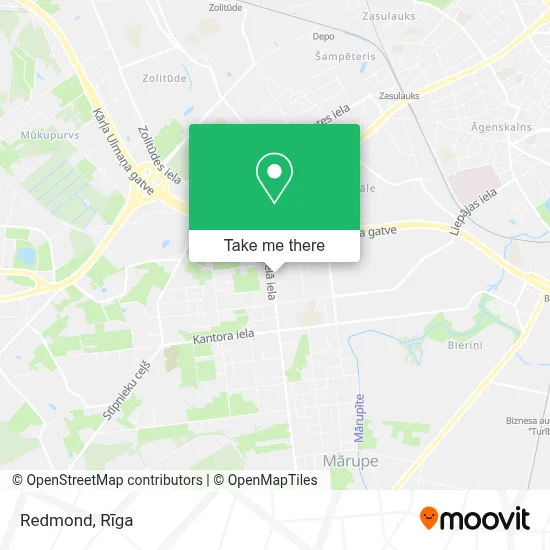 Redmond map