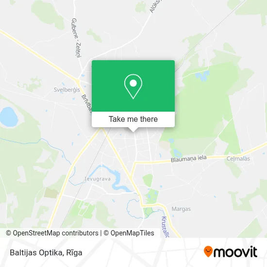 Baltijas Optika map