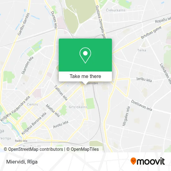 Miervidi map