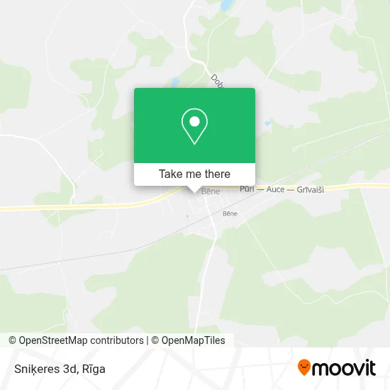 Sniķeres 3d map