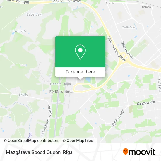 Mazgātava Speed Queen map