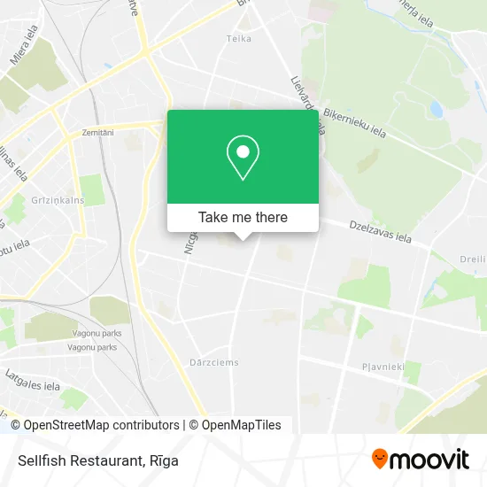 Sellfish Restaurant map