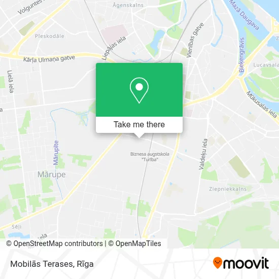 Mobilās Terases map