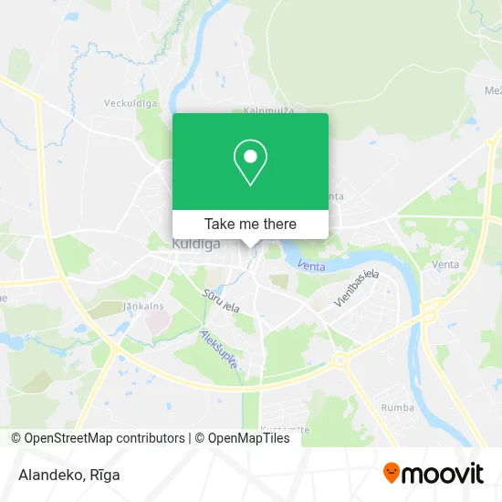 Alandeko map