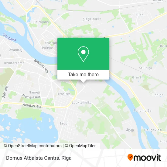 Domus Atbalsta Centrs map