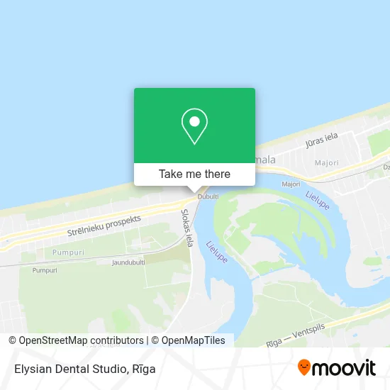 Elysian Dental Studio map