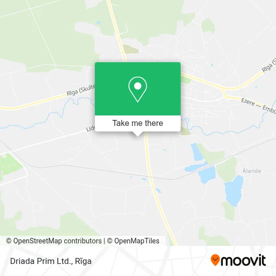 Driada Prim Ltd. map
